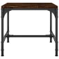 vidaXL Mesa auxiliar madera contrachapada roble ahumado 40x40x35 cm vidaXL Mesa auxiliar madera contrachapada roble ahumado 40x40x35 cm