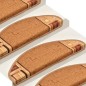 vidaXL Alfombrilla autoadhesiva de escalera 15 uds beige 65x21x4 cm vidaXL Alfombrilla autoadhesiva de escalera 15 uds beige 65x21x4 cm