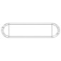 vidaXL Arriate de gaviones de hierro galvanizado 400x100x50 cm vidaXL Arriate de gaviones de hierro galvanizado 400x100x50 cm