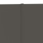 vidaXL Paneles de pared 12 uds terciopelo gris oscuro 90x30 cm 3,24 m²