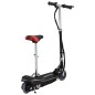 vidaXL Patinete eléctrico con asiento y LED 120 W negro vidaXL Patinete eléctrico con asiento y LED 120 W negro