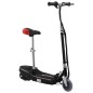 vidaXL Patinete eléctrico con asiento y LED 120 W negro vidaXL Patinete eléctrico con asiento y LED 120 W negro