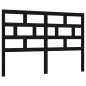 vidaXL Cabecero de cama madera maciza de pino negro 166x4x100 cm vidaXL Cabecero de cama madera maciza de pino negro 166x4x100 cm