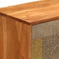 vidaXL Aparador de madera maciza de acacia 80x30x75 cm