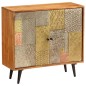 vidaXL Aparador de madera maciza de acacia 80x30x75 cm