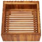 vidaXL Arriate de madera maciza de acacia 50x50x25 cm