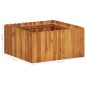 vidaXL Arriate de madera maciza de acacia 50x50x25 cm