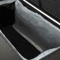 vidaXL Caja de almacenaje de jardín ratán sintético negro 100x50x50 cm vidaXL Caja de almacenaje de jardín ratán sintético negro 100x50x50 cm