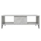 vidaXL Mesa centro madera contrachapada gris hormigón 103,5x60x35 cm vidaXL Mesa centro madera contrachapada gris hormigón 103,5x60x35 cm