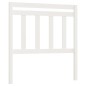 vidaXL Cabecero de cama madera maciza de pino blanco 96x4x100 cm vidaXL Cabecero de cama madera maciza de pino blanco 96x4x100 cm
