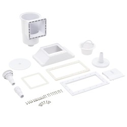 vidaXL Skimmer de piscina de boca ancha de 11 piezas 34,3x25x30,5 cm