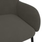 vidaXL Sillas de comedor 2 unidades terciopelo gris oscuro vidaXL Sillas de comedor 2 unidades terciopelo gris oscuro