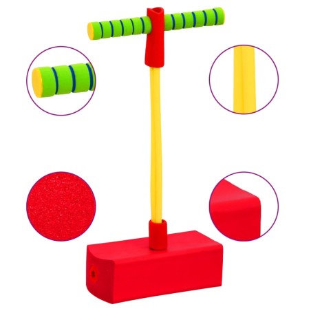 vidaXL Saltador de palo de pogo para niños 50 cm
