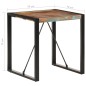 vidaXL Mesa de comedor de madera maciza reciclada 70x70x75 cm vidaXL Mesa de comedor de madera maciza reciclada 70x70x75 cm