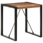 vidaXL Mesa de comedor de madera maciza reciclada 70x70x75 cm vidaXL Mesa de comedor de madera maciza reciclada 70x70x75 cm