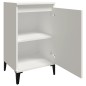 vidaXL Mesitas de noche 2 uds madera contrachapada blanco 40x35x70 cm vidaXL Mesitas de noche 2 uds madera contrachapada blanco 40x35x70 cm