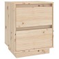 vidaXL Mesitas de noche 2 uds madera maciza de pino 40x35x50 cm vidaXL Mesitas de noche 2 uds madera maciza de pino 40x35x50 cm