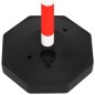 vidaXL Juego de barrera con postes y cadena plástico 10 m vidaXL Juego de barrera con postes y cadena plástico 10 m