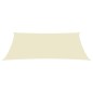 vidaXL Toldo de vela rectangular tela Oxford color crema 2,5x4 m vidaXL Toldo de vela rectangular tela Oxford color crema 2,5x4 m