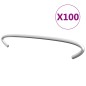 vidaXL Ganchos de gaviones 100 unidades acero galvanizado 15 cm vidaXL Ganchos de gaviones 100 unidades acero galvanizado 15 cm