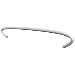 vidaXL Ganchos de gaviones 100 unidades acero galvanizado 15 cm