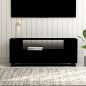 vidaXL Mueble para TV madera contrachapada negra 120x35x48 cm vidaXL Mueble para TV madera contrachapada negra 120x35x48 cm