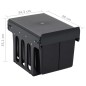 vidaXL Cubo de basura de cocina extraíble reciclaje cierre suave 36 L vidaXL Cubo de basura de cocina extraíble reciclaje cierre suave 36 L