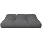 vidaXL Cojín para muebles de palets tela gris 80x80x12 cm vidaXL Cojín para muebles de palets tela gris 80x80x12 cm