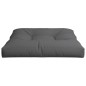 vidaXL Cojín para muebles de palets tela gris 80x80x12 cm vidaXL Cojín para muebles de palets tela gris 80x80x12 cm