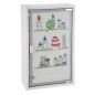 HI Botiquín 30x15x50 cm acero inoxidable HI Botiquín 30x15x50 cm acero inoxidable