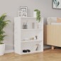 vidaXL Armario colgante de pared blanco 69,5x32,5x90 cm