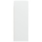 vidaXL Armario colgante de pared blanco 69,5x32,5x90 cm