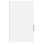 vidaXL Mesita de noche madera contrachapada blanco 50x36x60 cm vidaXL Mesita de noche madera contrachapada blanco 50x36x60 cm