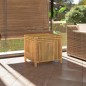vidaXL Caja de almacenaje de jardín bambú 60x52x55 cm vidaXL Caja de almacenaje de jardín bambú 60x52x55 cm
