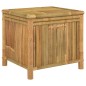 vidaXL Caja de almacenaje de jardín bambú 60x52x55 cm vidaXL Caja de almacenaje de jardín bambú 60x52x55 cm