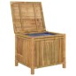 vidaXL Caja de almacenaje de jardín bambú 60x52x55 cm vidaXL Caja de almacenaje de jardín bambú 60x52x55 cm