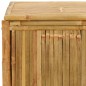 vidaXL Caja de almacenaje de jardín bambú 60x52x55 cm vidaXL Caja de almacenaje de jardín bambú 60x52x55 cm