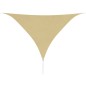 vidaXL Toldo de vela triangular tela Oxford beige 5x5x5 m vidaXL Toldo de vela triangular tela Oxford beige 5x5x5 m