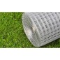 vidaXL Malla de alambre de acero galvanizado plateada 25x1 m vidaXL Malla de alambre de acero galvanizado plateada 25x1 m