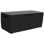 Keter Caja de almacenamiento de jardín Capri 302 L antracita Keter Caja de almacenamiento de jardín Capri 302 L antracita