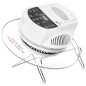 vidaXL Horno convección halógeno anillo extensión temporizador 1400 W vidaXL Horno convección halógeno anillo extensión temporizador 1400 W