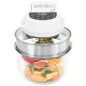 vidaXL Horno convección halógeno anillo extensión temporizador 1400 W vidaXL Horno convección halógeno anillo extensión temporizador 1400 W