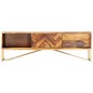 vidaXL Mueble para TV madera maciza de sheesham 140x30x45 cm  