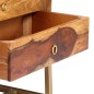 vidaXL Mueble para TV madera maciza de sheesham 140x30x45 cm  