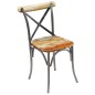 vidaXL Sillas de comedor 2 unidades madera maciza reciclada vidaXL Sillas de comedor 2 unidades madera maciza reciclada