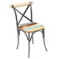 vidaXL Sillas de comedor 2 unidades madera maciza reciclada vidaXL Sillas de comedor 2 unidades madera maciza reciclada