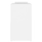 vidaXL Mueble para TV de madera contrachapada blanco 104x30x52 cm vidaXL Mueble para TV de madera contrachapada blanco 104x30x52 cm