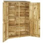 vidaXL Cobertizo de herramientas madera pino impregnada 123x45x171 cm vidaXL Cobertizo de herramientas madera pino impregnada 123x45x171 cm