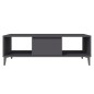 vidaXL Mesa de centro de madera contrachapada gris 103,5x60x35cm vidaXL Mesa de centro de madera contrachapada gris 103,5x60x35cm