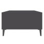 vidaXL Mesa de centro de madera contrachapada gris 103,5x60x35cm vidaXL Mesa de centro de madera contrachapada gris 103,5x60x35cm